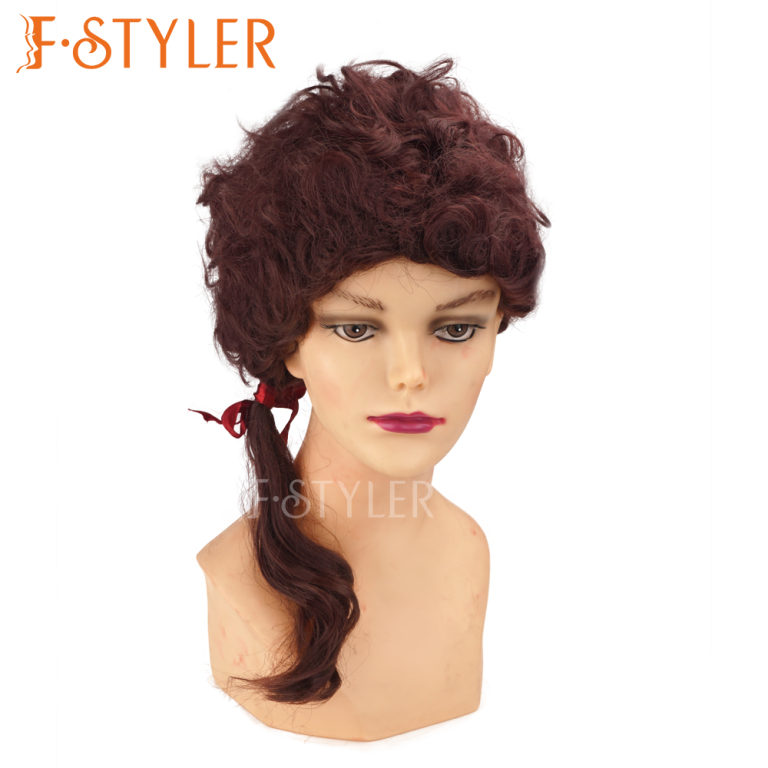 Halloween Medieval Synthetic Party Style Costume Wig Fake Hair