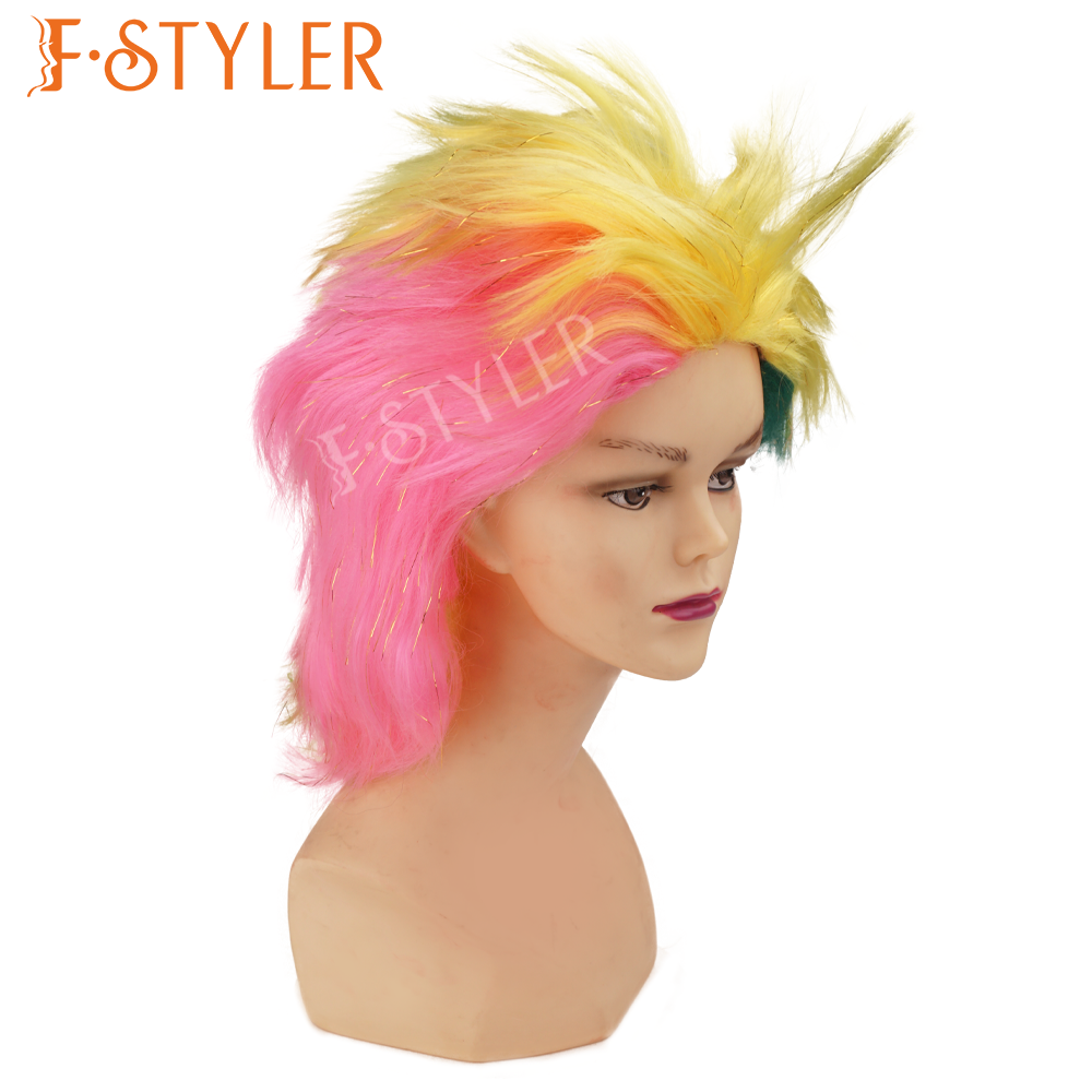 Halloween Punk Peluca Chica Costume Hair for Women