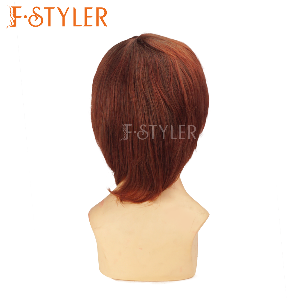 Style Short Curly Synthetic Costume Wig Fashion Hairstyle