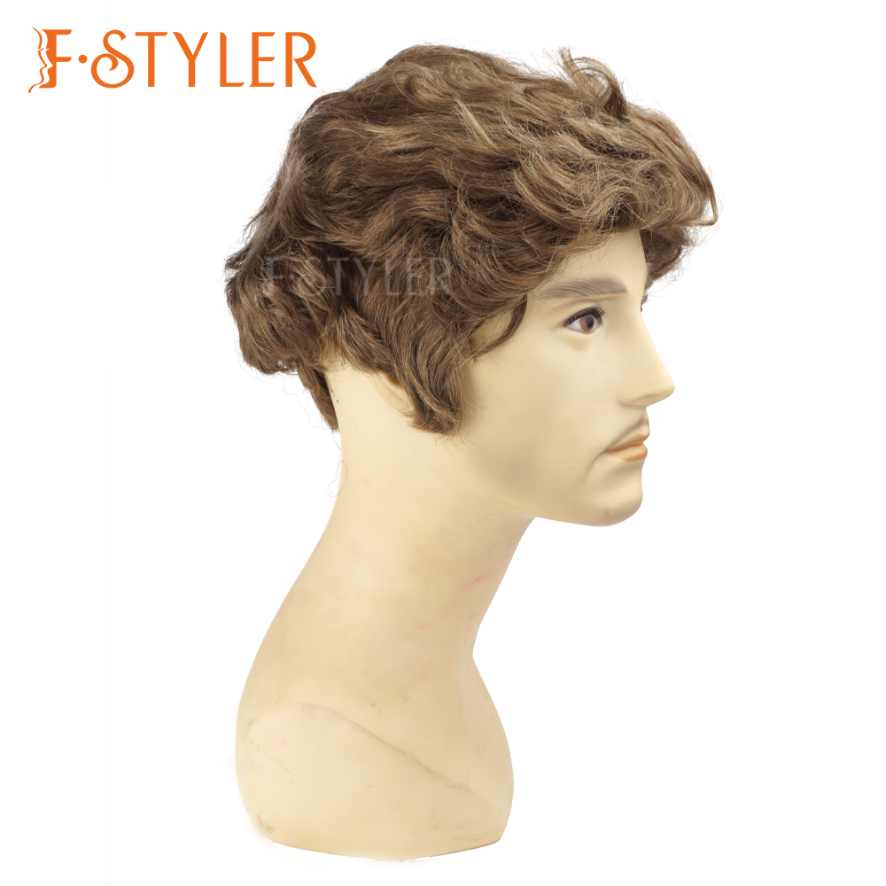 Fashion Short Haircut Synthetic Fake Hair Costume Wig