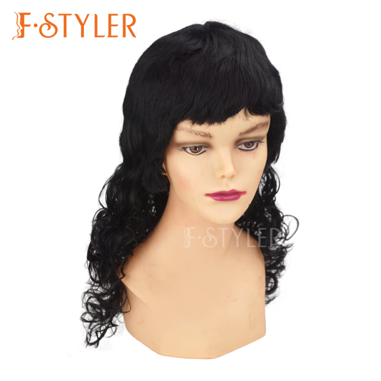 Retro Pin-up Burlesque Style Synthetic Costume Wig Fake Hair