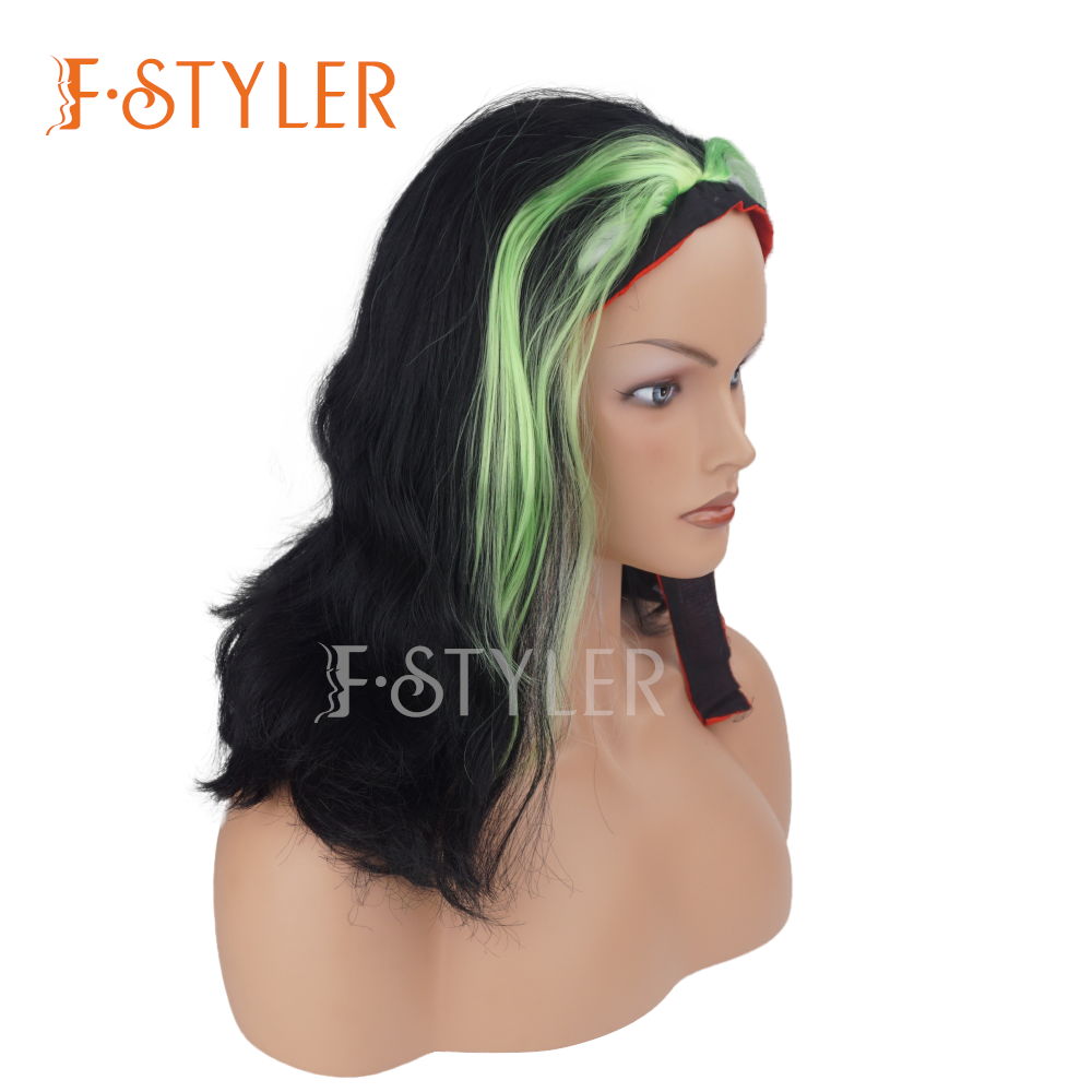 Fashion Dyeing Hairstyles Synthetic Costume Cosplay Wig