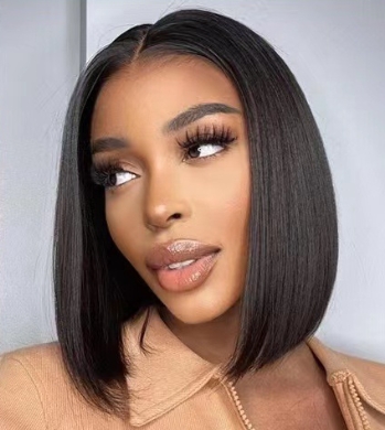 Classic Bob Short Haircut Lace Front Synthetic Daily Wig