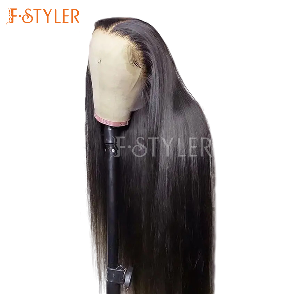 Long Silky Straight Lace Frontal Synthetic Daily Wig